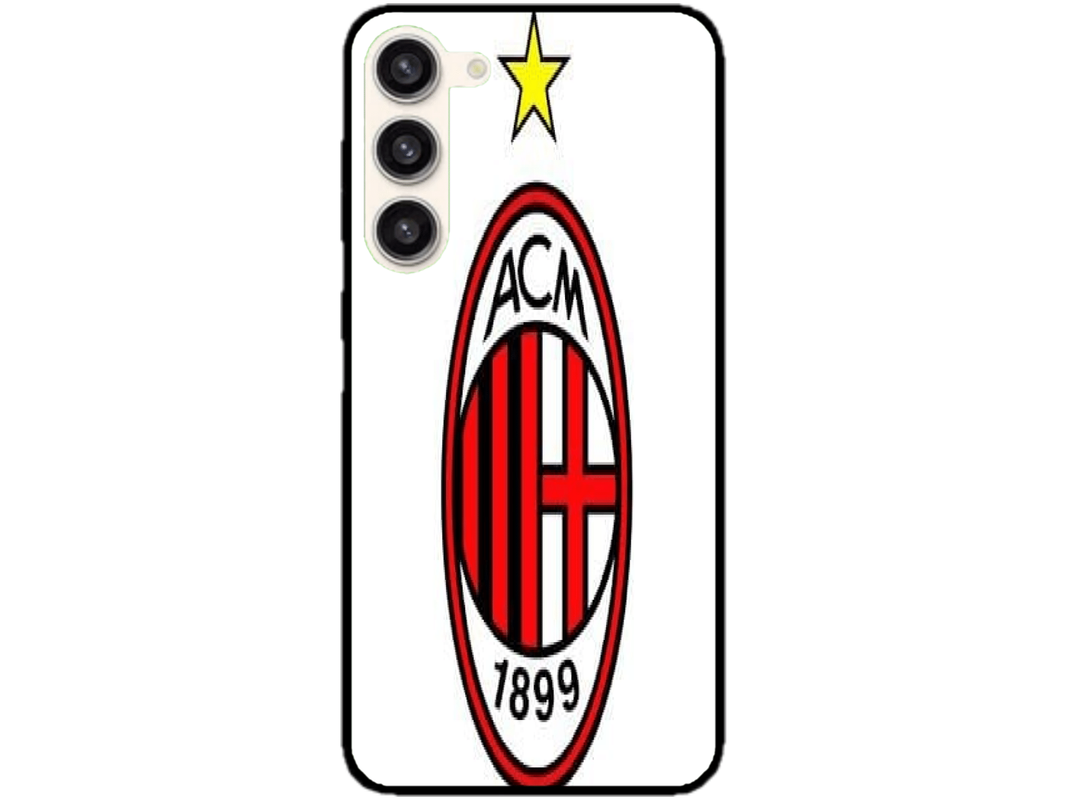 Skin AC Milan, compatibil cu Samsung Galaxy S23, M0108