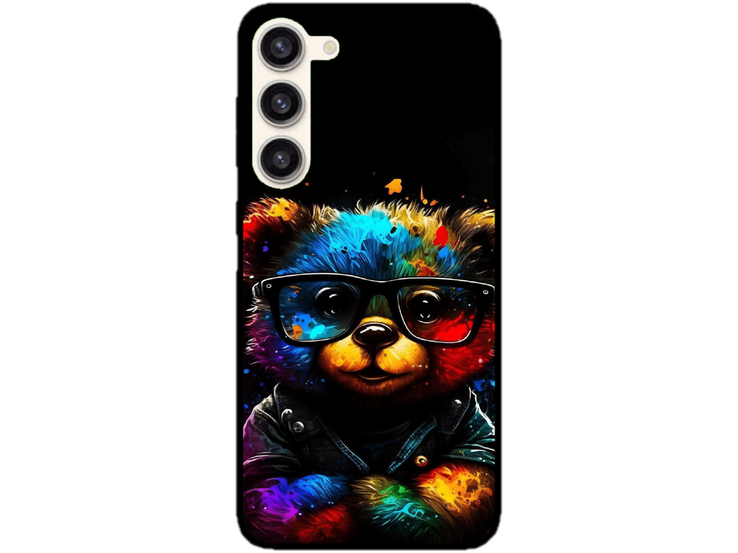Skin Rainbow Bear 4, compatibil cu Samsung Galaxy S23, M0167