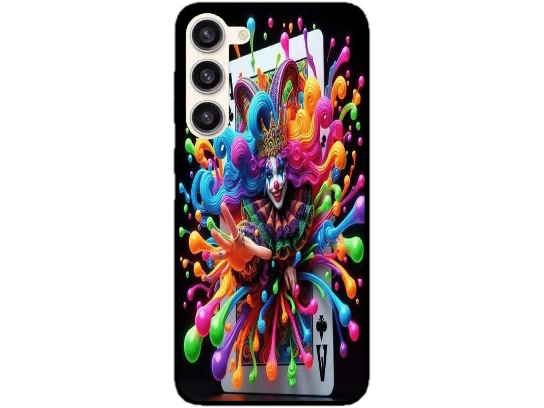 Skin Joker Card, compatibil cu Samsung Galaxy S24, M0176