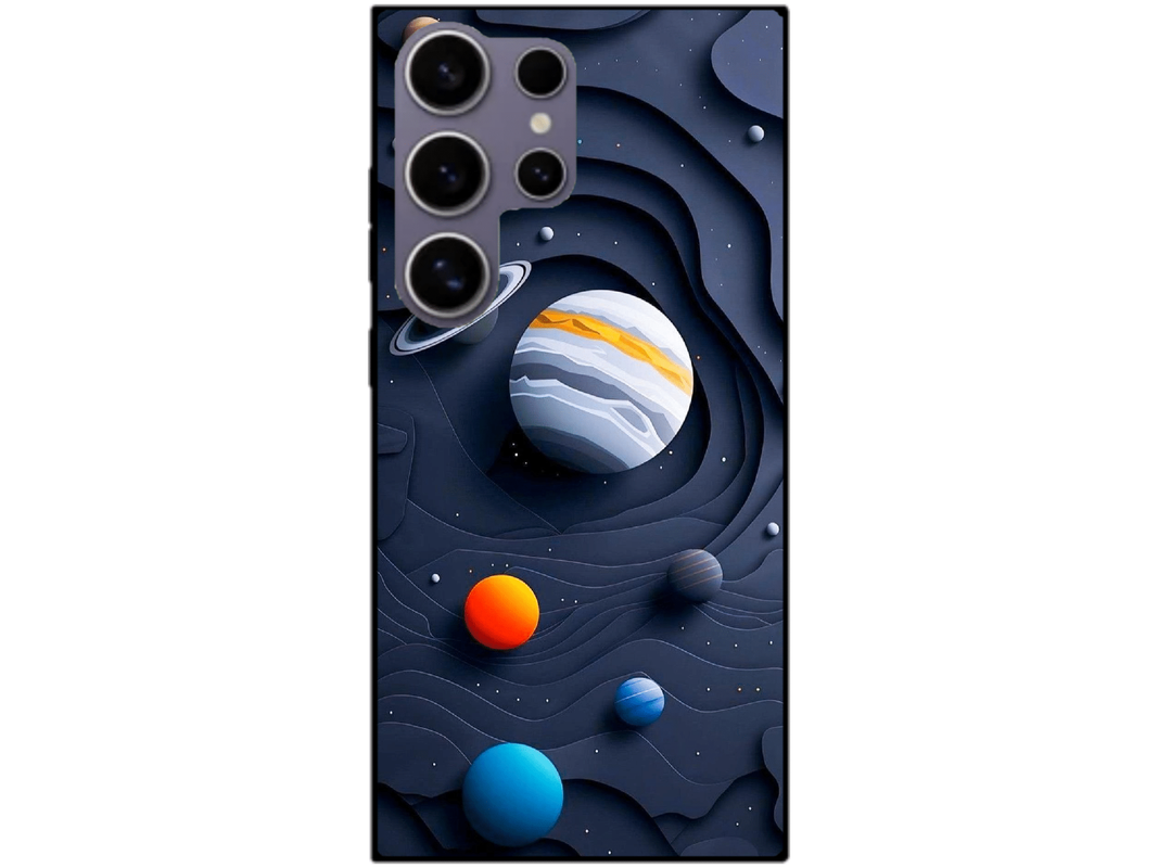 Skin Cosmos, compatibil cu Samsung Galaxy S24 Ultra, M0022