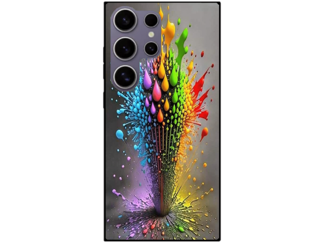 Skin Paint Bomb, compatibil cu Samsung Galaxy S24 Ultra, M0067