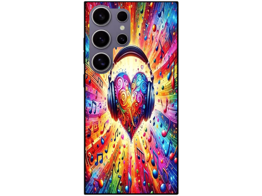 Skin Heart Song 1, compatibil cu Samsung Galaxy S23 Ultra, M0086