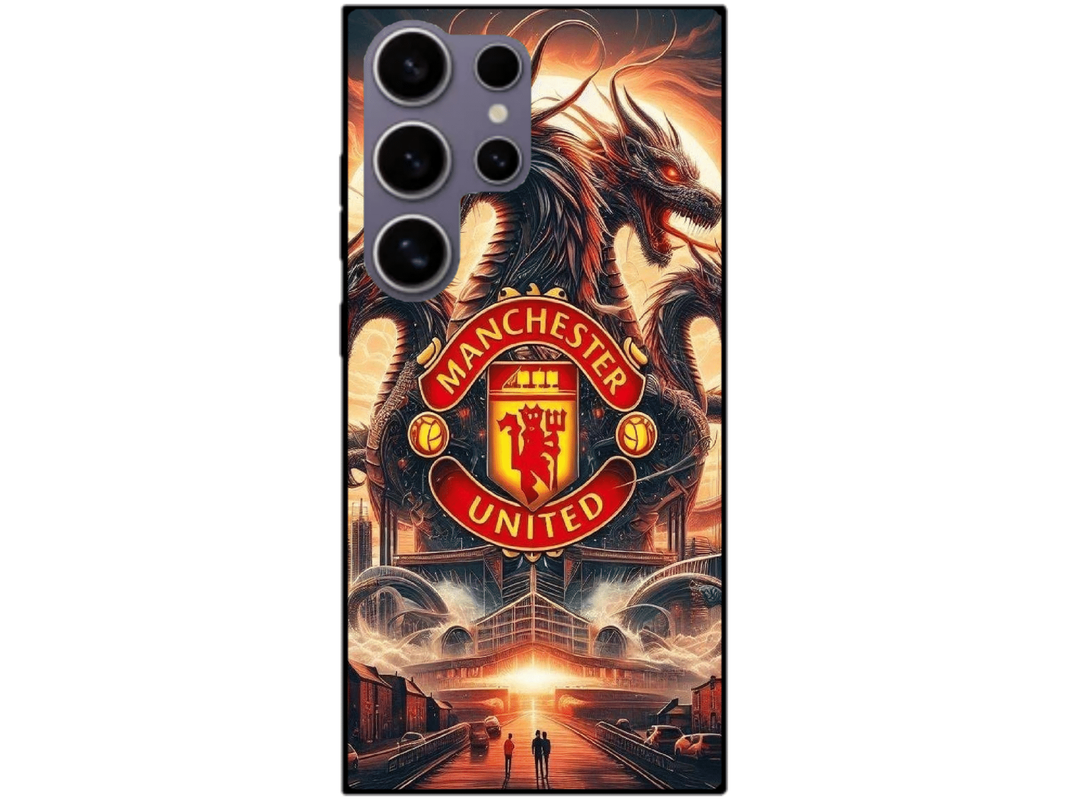 Skin Manchester United 1, compatibil cu Samsung Galaxy S23 Ultra, M0096