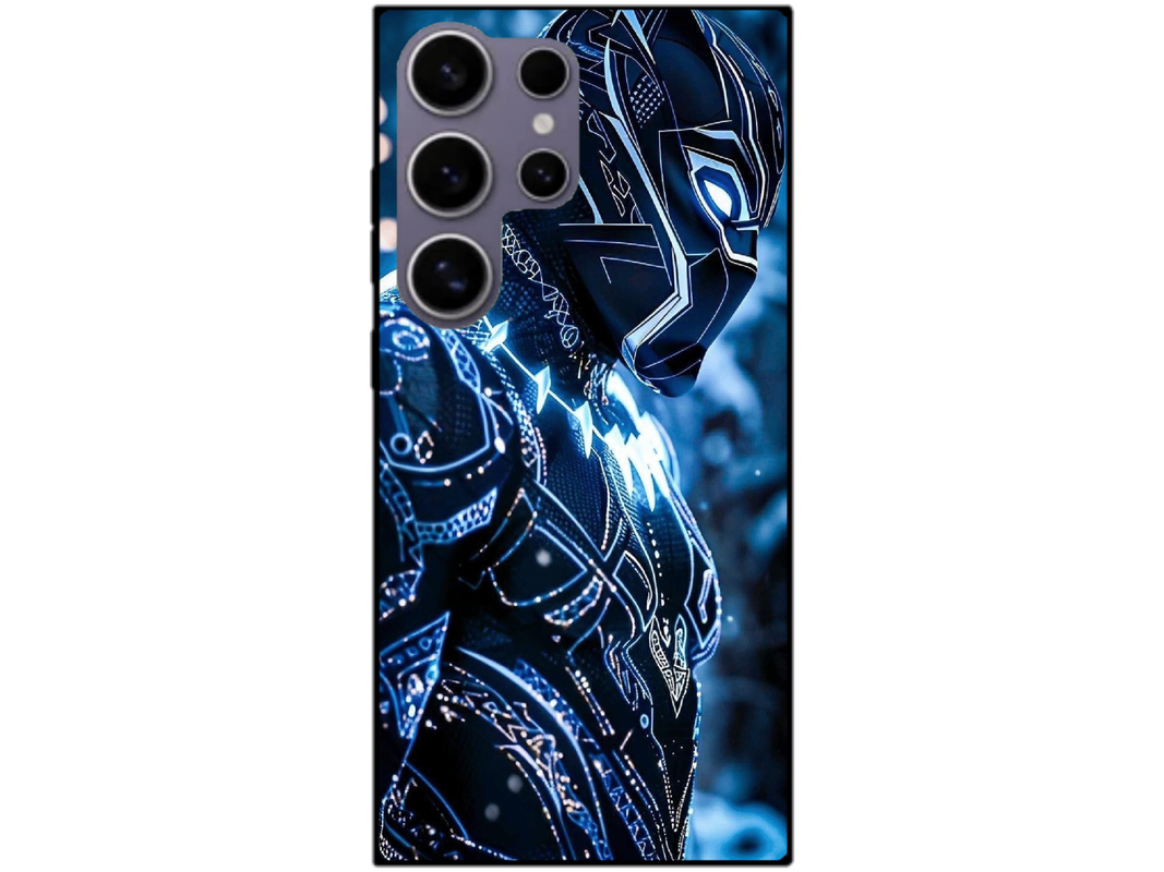 Skin Black Panther, compatibil cu Samsung Galaxy S23 Ultra, M0147