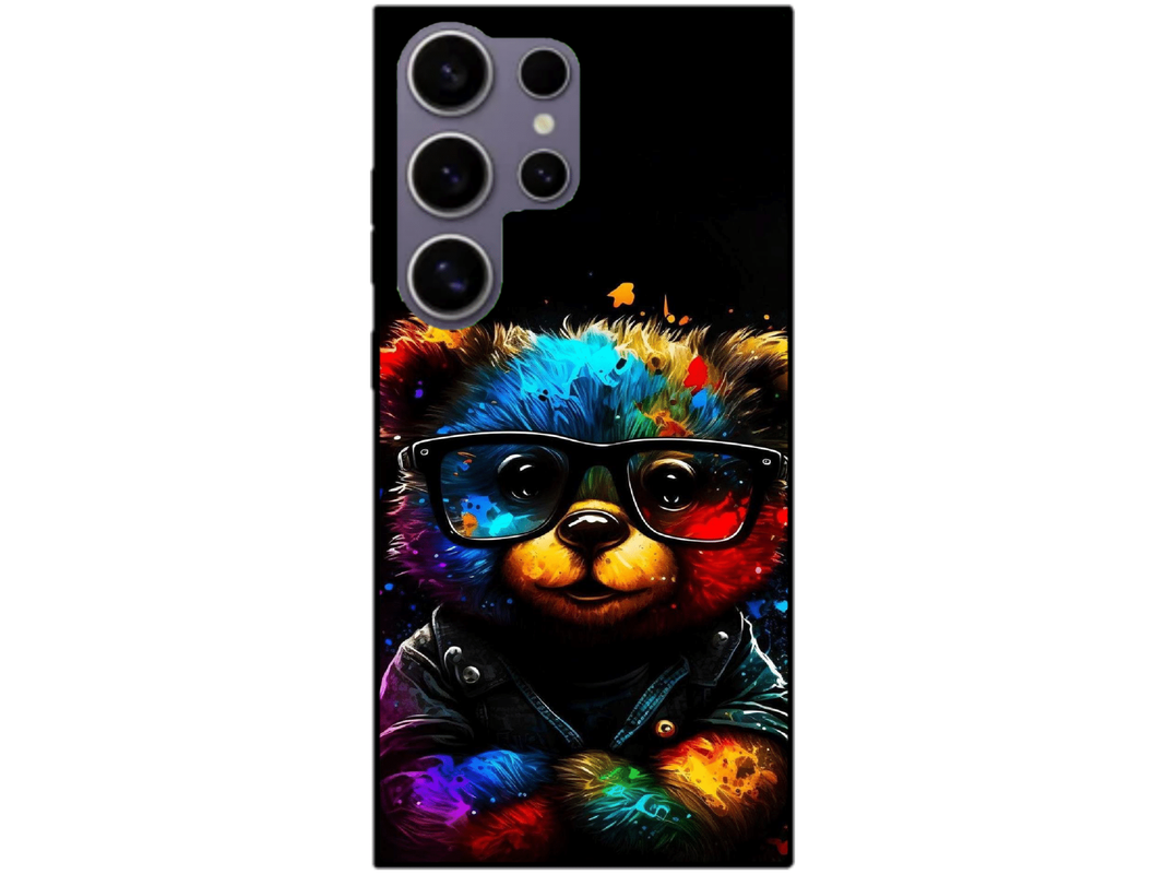 Skin Rainbow Bear 4, compatibil cu Samsung Galaxy S24 Ultra, M0167
