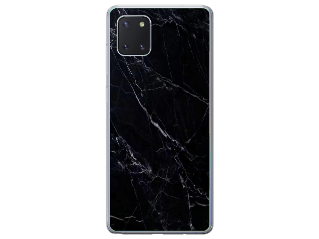 Husa Silicon HQCover compatibila cu Samsung Galaxy Note 10 Lite, model Marble v2, rezistenta la socuri si zgarieturi, SP1M00041