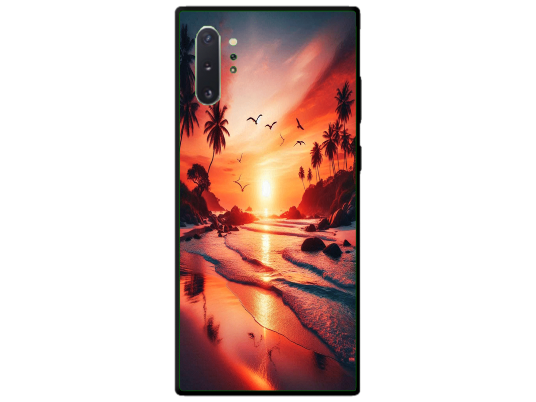 Husa Silicon HQCover compatibila cu Samsung Galaxy Note 10 Plus 5G, model Apus, rezistenta la socuri si zgarieturi, SP1M00008