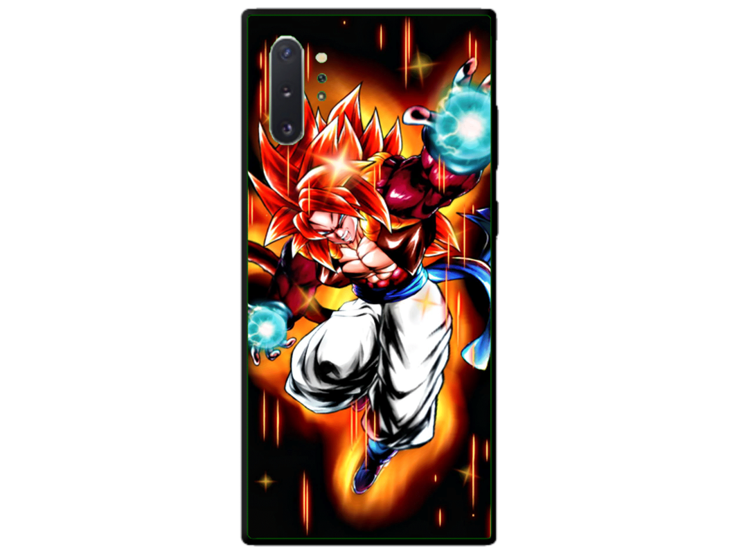 Husa Silicon HQCover compatibila cu Samsung Galaxy Note 10 Plus 4G, model Dragon Ball Z v1, rezistenta la socuri si zgarieturi, SP1M00017
