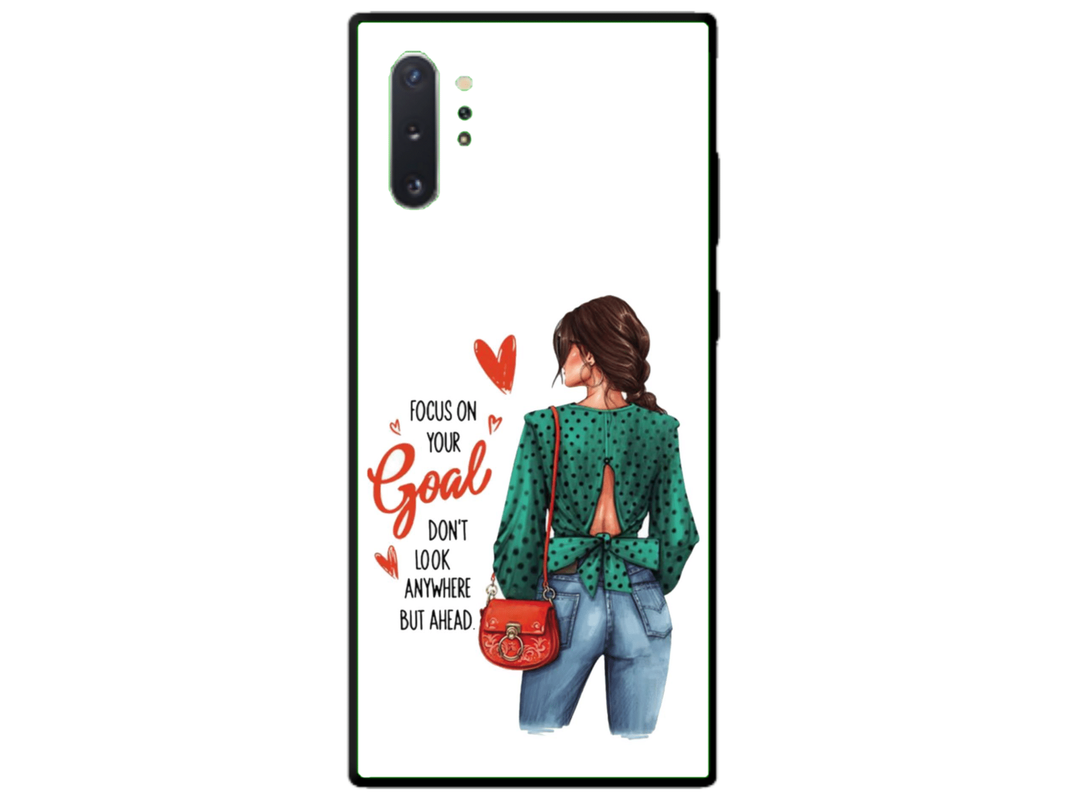 Husa Silicon HQCover compatibila cu Samsung Galaxy Note 10 Plus 5G, model Look Ahead, rezistenta la socuri si zgarieturi, SP1M00032