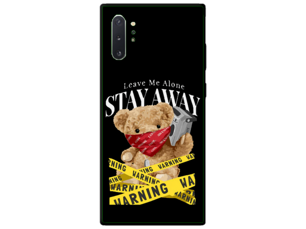 Husa Silicon HQCover compatibila cu Samsung Galaxy Note 10 Plus 4G, model Urs Cool v3, rezistenta la socuri si zgarieturi, SP1M00036