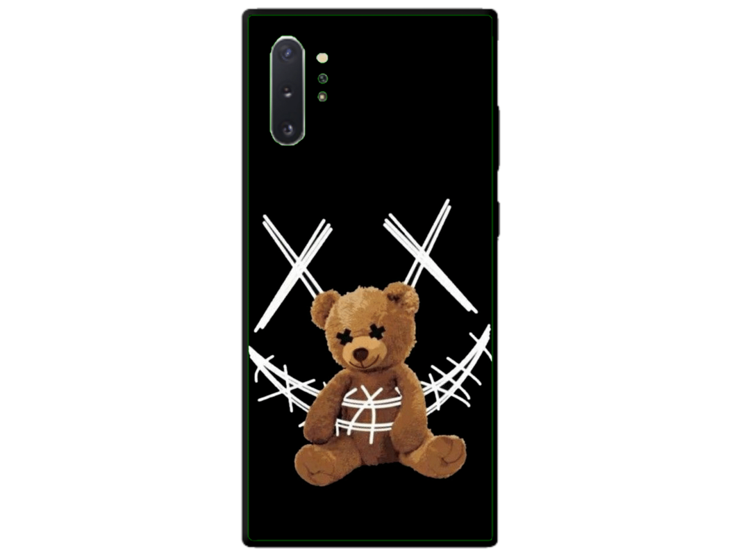 Husa Silicon HQCover compatibila cu Samsung Galaxy Note 10 Plus 4G, model Urs Cool v4, rezistenta la socuri si zgarieturi, SP1M00037