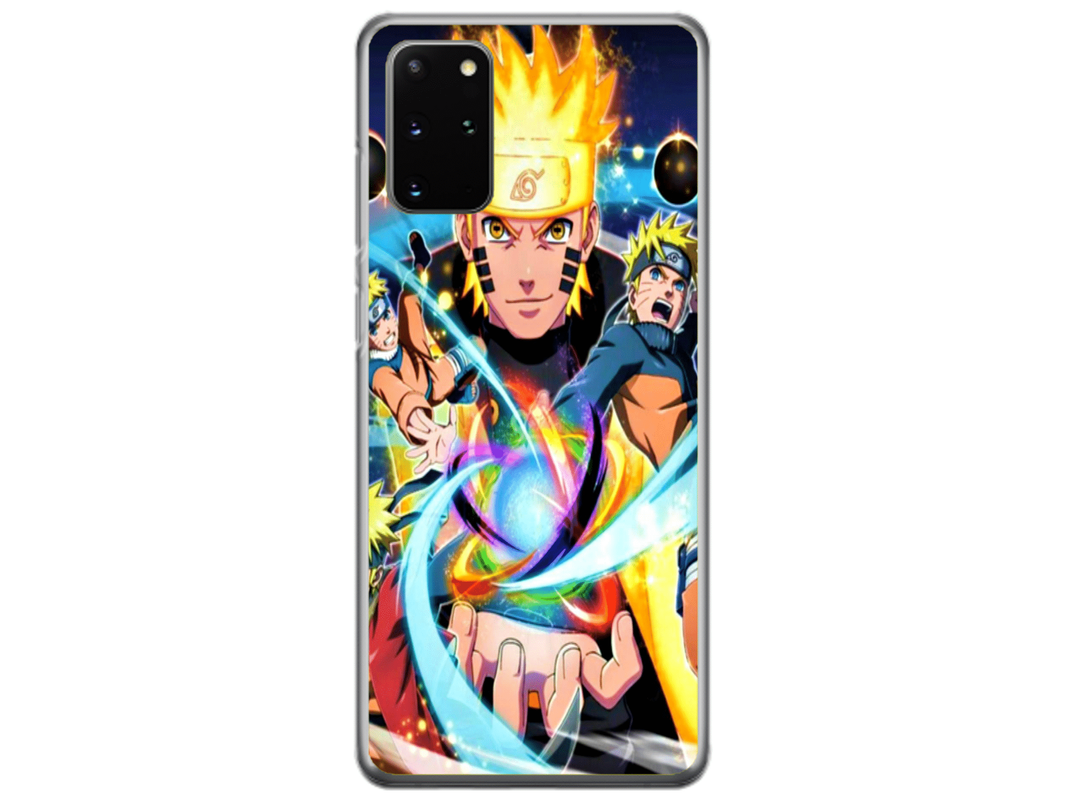 Husa Silicon HQCover compatibila cu Samsung Galaxy S20 Plus 5G, model Naruto v1, rezistenta la socuri si zgarieturi, SP1M00020