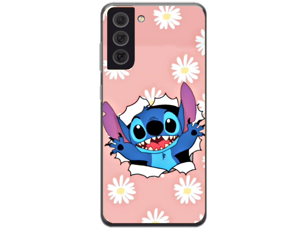Husa Silicon HQCover compatibila cu Samsung Galaxy S21 5G, model Stitch v4, rezistenta la socuri si zgarieturi, SP1M00015