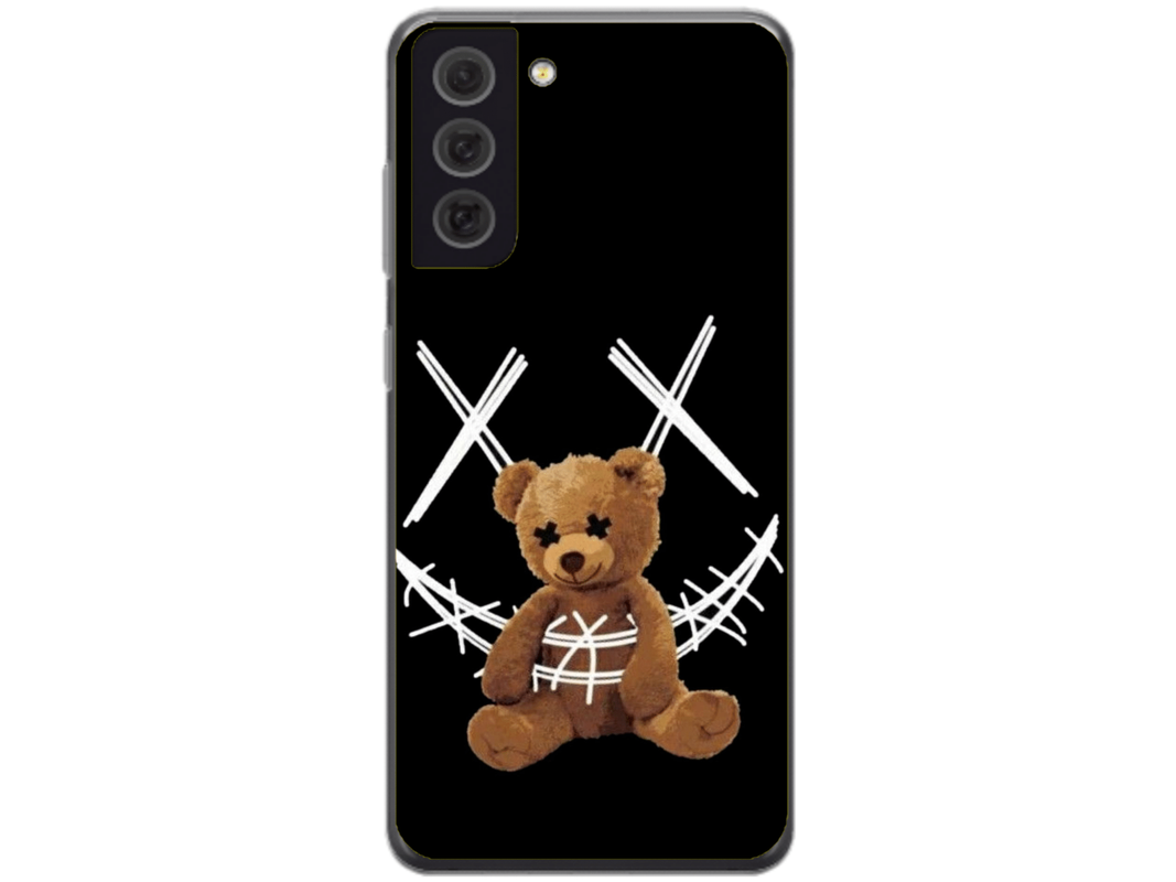 Husa Silicon HQCover compatibila cu Samsung Galaxy S22 5G, model Urs Cool v4, rezistenta la socuri si zgarieturi, SP1M00037