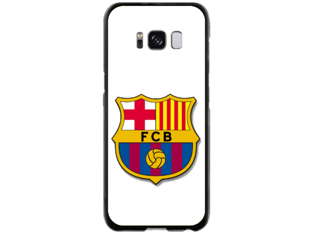 Husa Silicon HQCover compatibila cu Samsung Galaxy S8 Plus, model Fotbal FCB, rezistenta la socuri si zgarieturi, SP1M00001