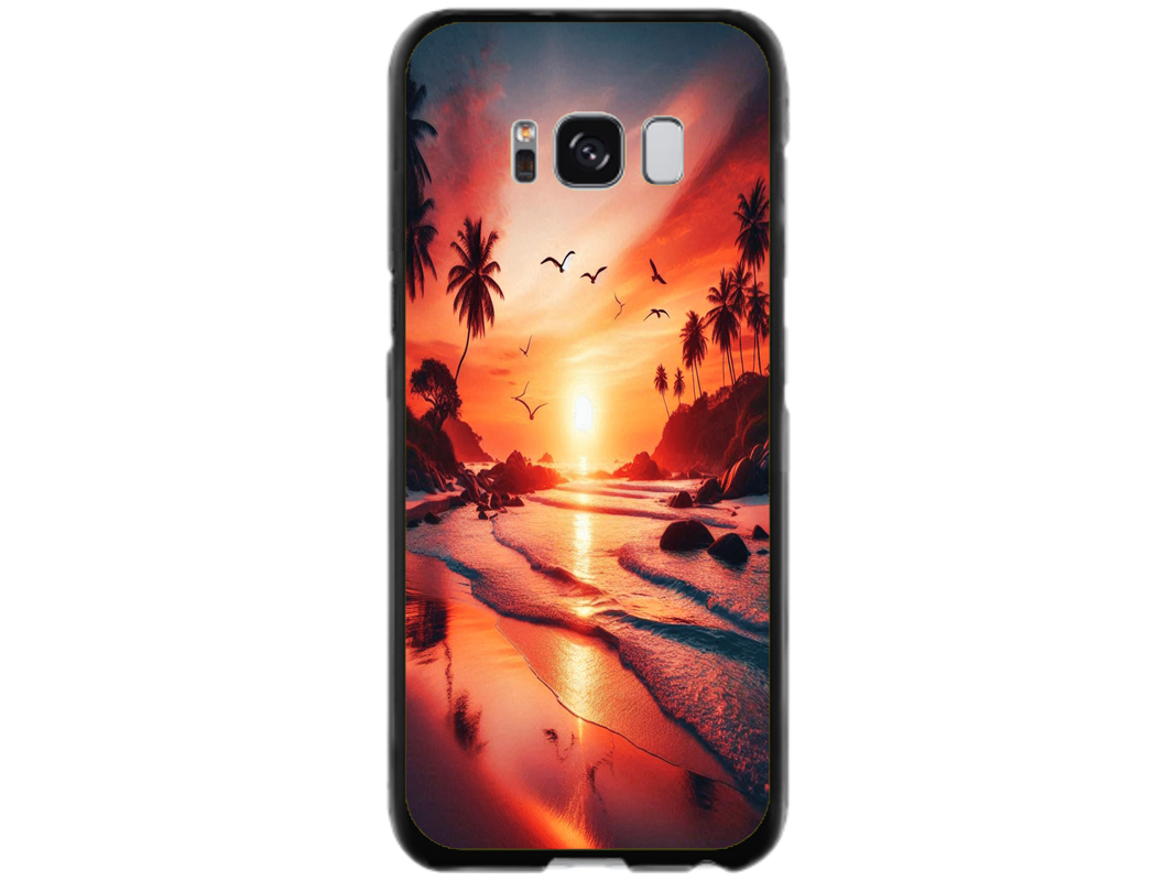 Husa Silicon HQCover compatibila cu Samsung Galaxy S8, model Apus, rezistenta la socuri si zgarieturi, SP1M00008