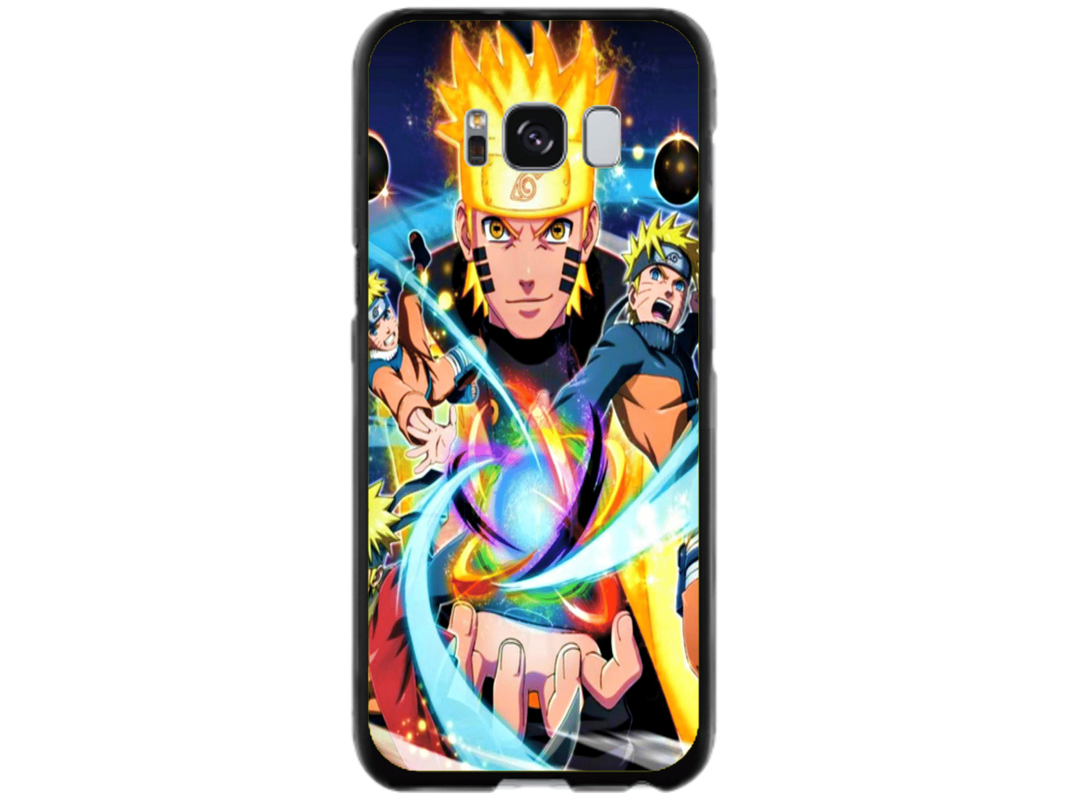 Husa Silicon HQCover compatibila cu Samsung Galaxy S8, model Naruto v1, rezistenta la socuri si zgarieturi, SP1M00020
