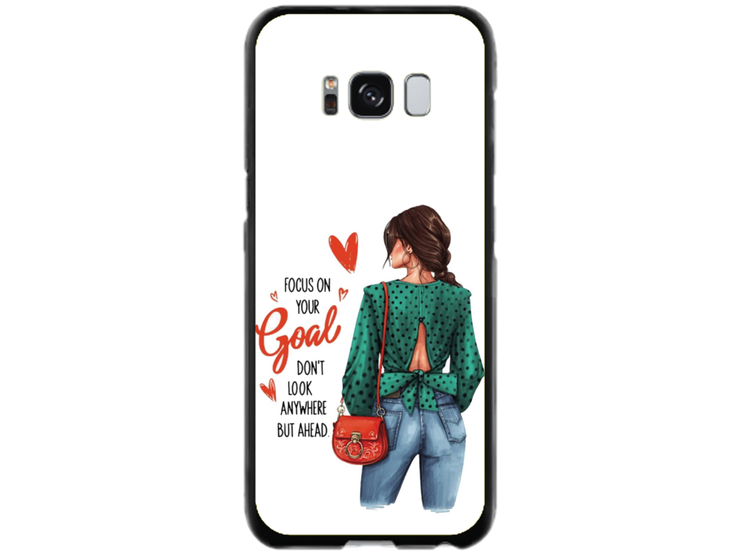 Husa Silicon HQCover compatibila cu Samsung Galaxy S8, model Look Ahead, rezistenta la socuri si zgarieturi, SP1M00032