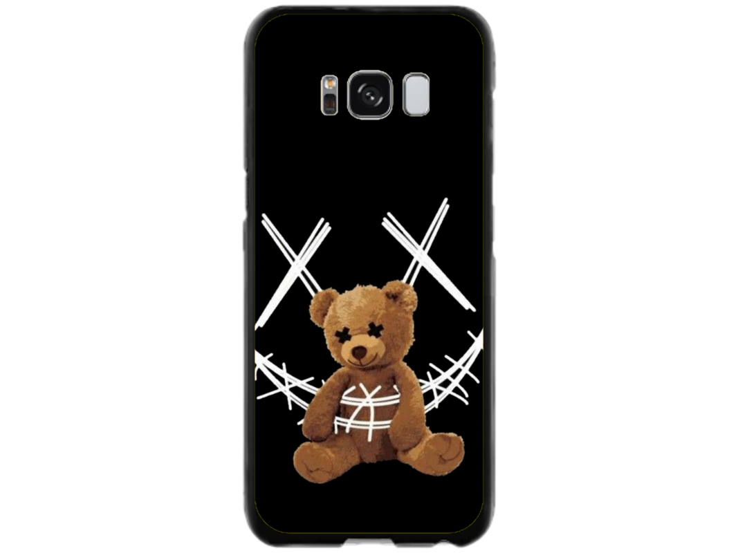 Husa Silicon HQCover compatibila cu Samsung Galaxy S8, model Urs Cool v4, rezistenta la socuri si zgarieturi, SP1M00037