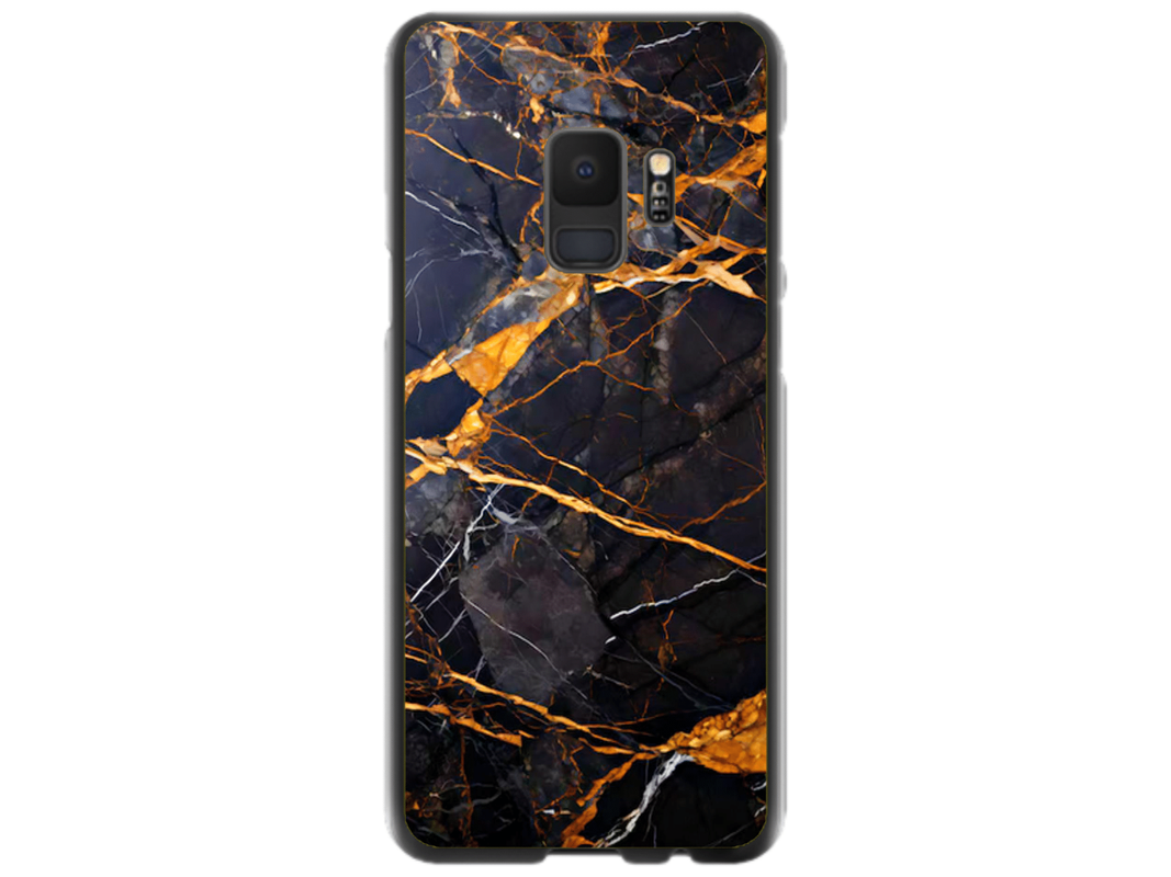 Husa Silicon HQCover compatibila cu Samsung Galaxy S9, model Marble v1, rezistenta la socuri si zgarieturi, SP1M00035