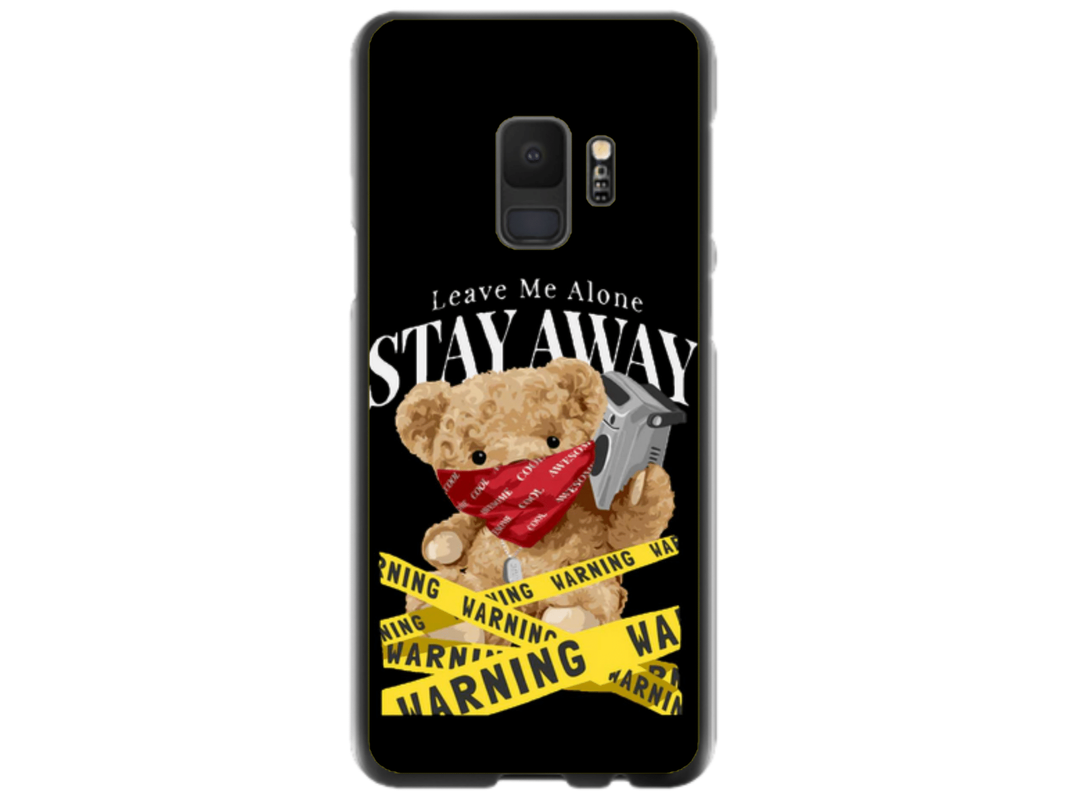 Husa Silicon HQCover compatibila cu Samsung Galaxy S9, model Urs Cool v3, rezistenta la socuri si zgarieturi, SP1M00036