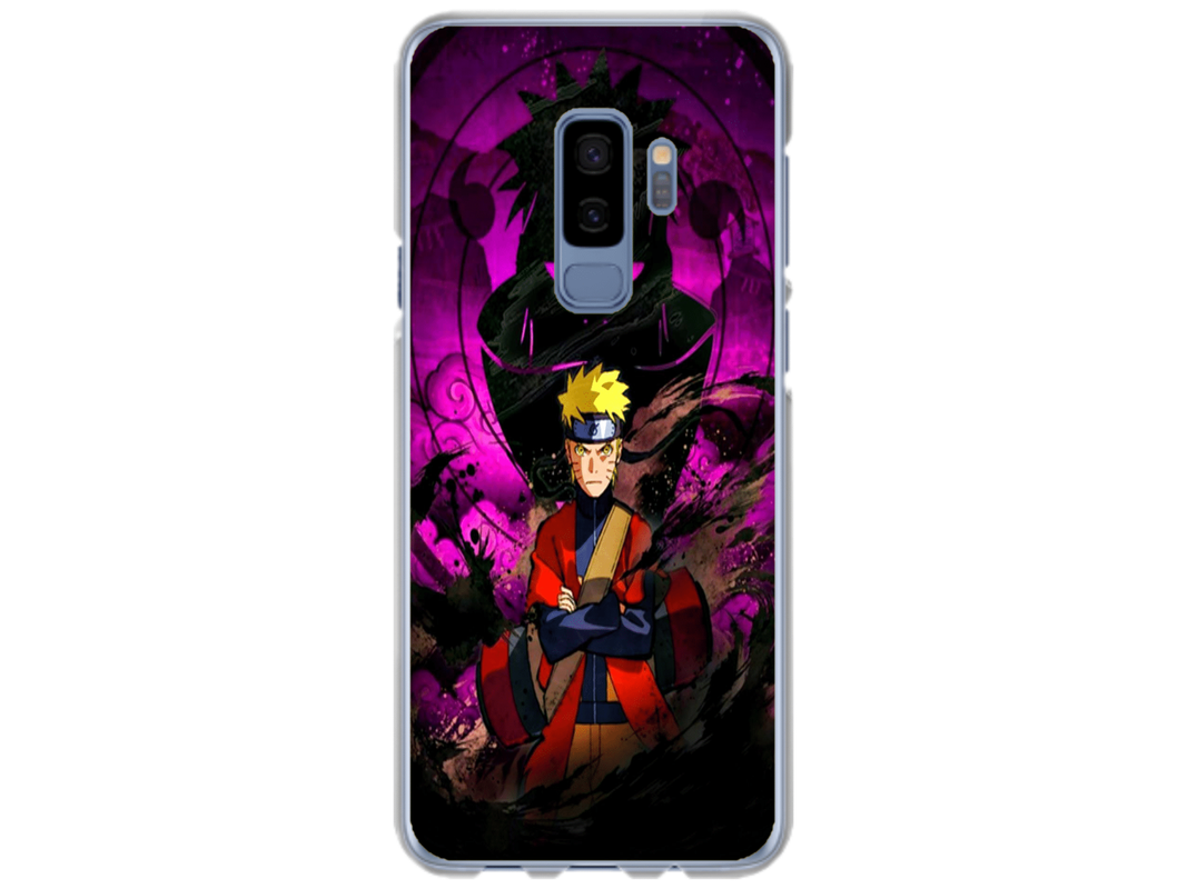 Husa Silicon HQCover compatibila cu Samsung Galaxy S9 Plus, model Naruto v2, rezistenta la socuri si zgarieturi, SP1M00047