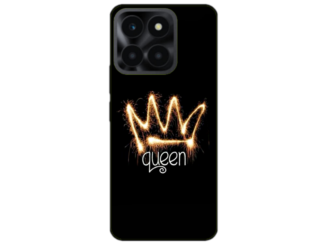 Husa Silicon HQCover compatibila cu Honor x6a, model Queen, rezistenta la socuri si zgarieturi, SP1M00025