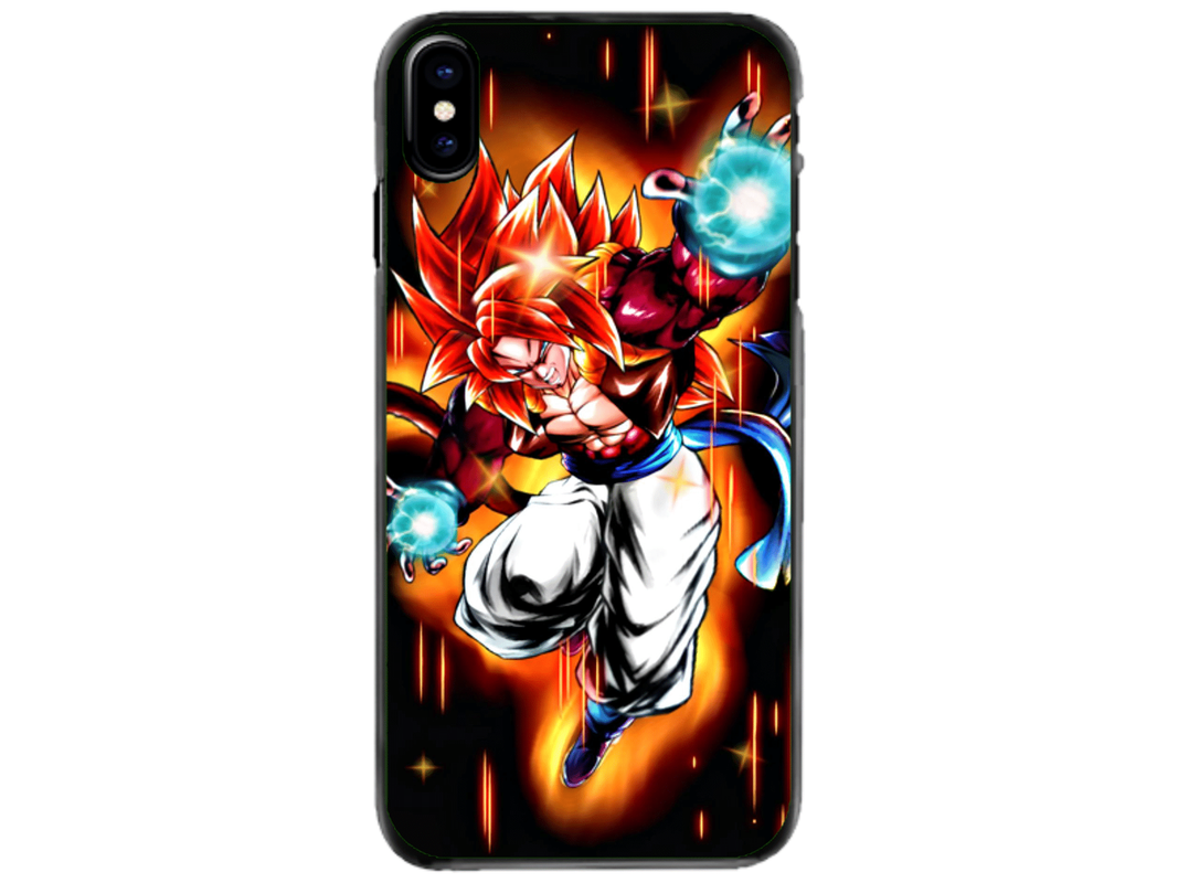 Husa Silicon HQCover compatibila cu Apple iPhone XS, model Dragon Ball Z v1, rezistenta la socuri si zgarieturi, SP1M00017