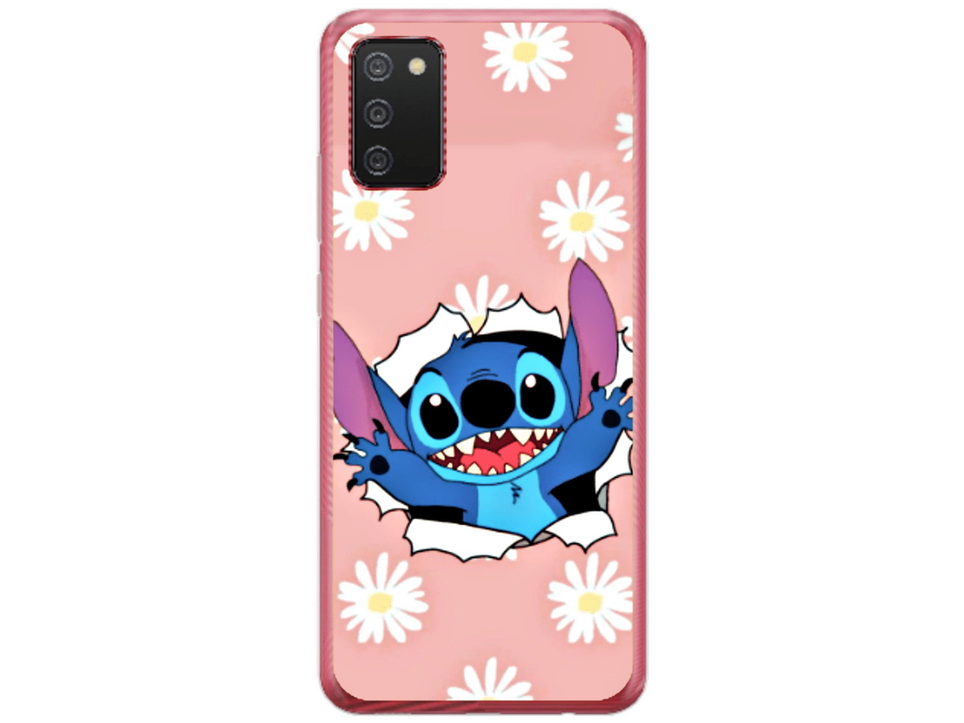 Husa Silicon HQCover compatibila cu Samsung Galaxy A03s, model Stitch v4, rezistenta la socuri si zgarieturi, SP1M00015