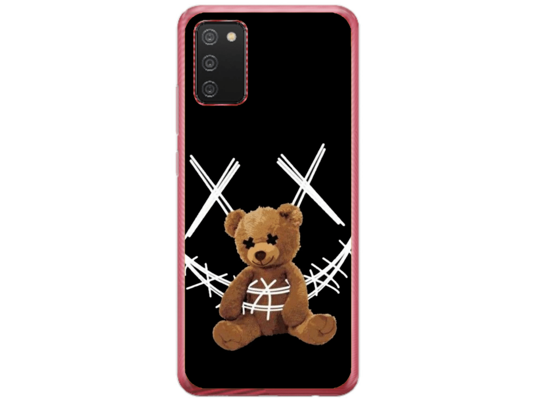 Husa Silicon HQCover compatibila cu Samsung Galaxy A03s, model Urs Cool v4, rezistenta la socuri si zgarieturi, SP1M00037