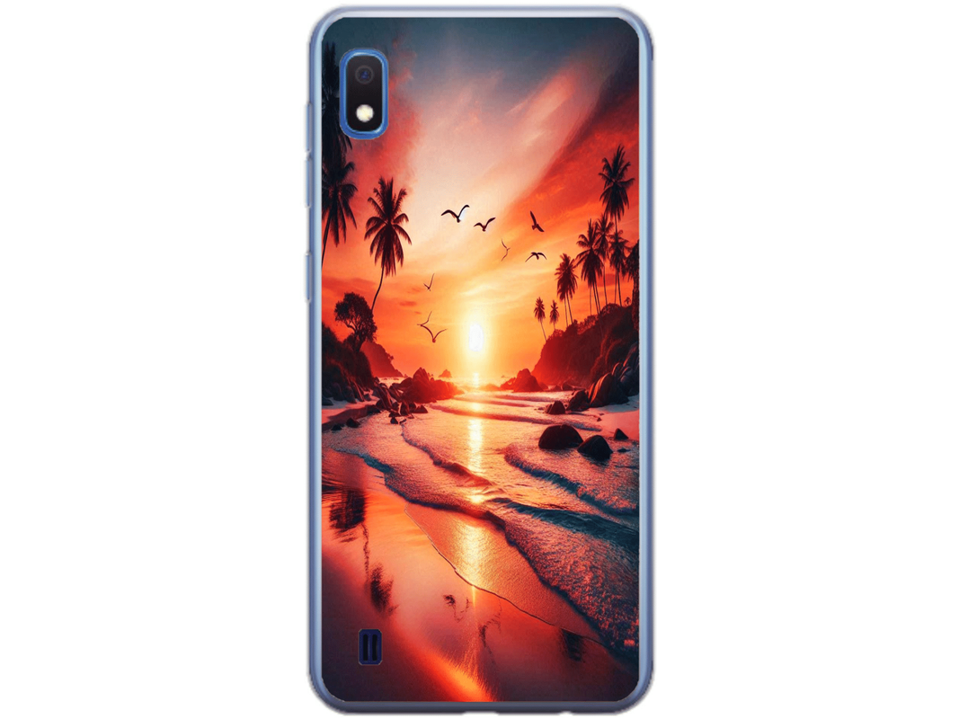 Husa Silicon HQCover compatibila cu Samsung Galaxy A10, model Apus, rezistenta la socuri si zgarieturi, SP1M00008