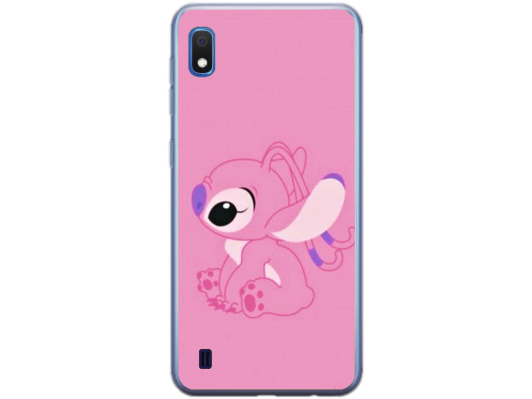 Husa Silicon HQCover compatibila cu Samsung Galaxy A10, model Stich v1, rezistenta la socuri si zgarieturi, SP1M00010