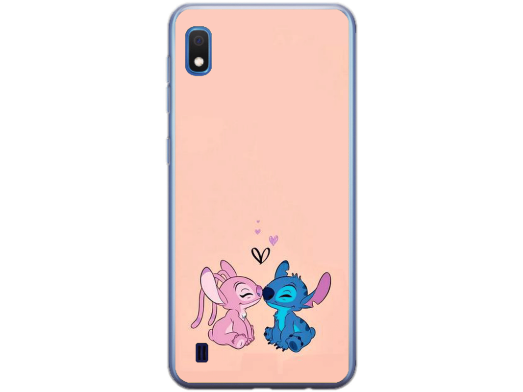 Husa Silicon HQCover compatibila cu Samsung Galaxy A10, model Stitch v9, rezistenta la socuri si zgarieturi, SP1M00040