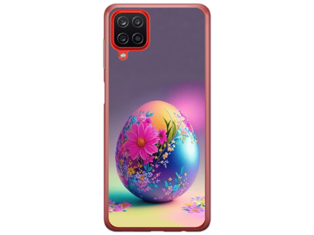 Husa Silicon HQCover compatibila cu Samsung Galaxy A22 5G, model Easter Egg, rezistenta la socuri si zgarieturi, SP1M00002