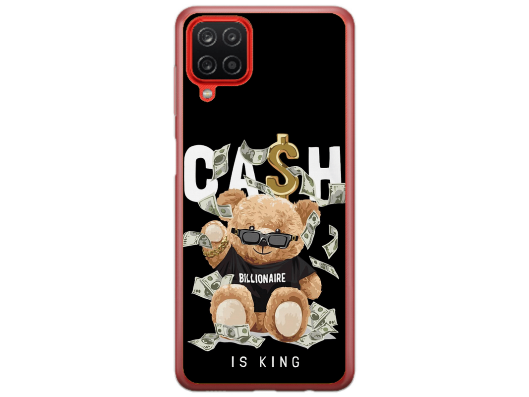 Husa Silicon HQCover compatibila cu Samsung Galaxy A22 4G, model Urs Cool V5, rezistenta la socuri si zgarieturi, SP1M00050