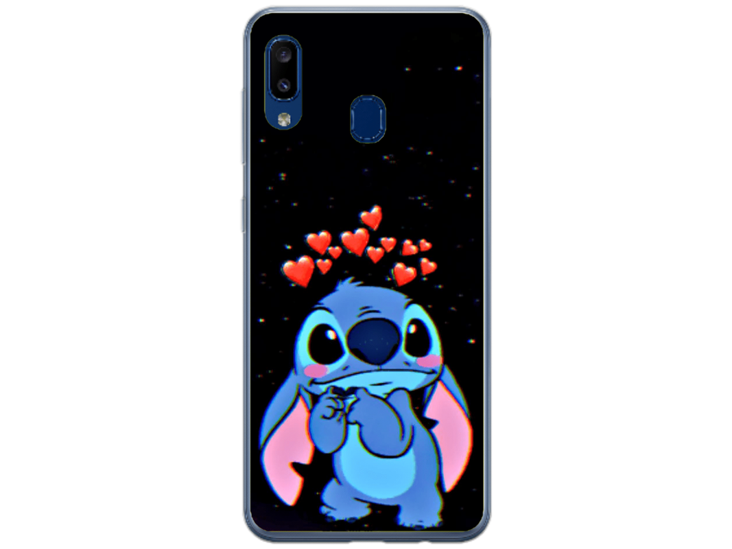 Husa Silicon HQCover compatibila cu Samsung Galaxy A40, model Stitch v3, rezistenta la socuri si zgarieturi, SP1M00014