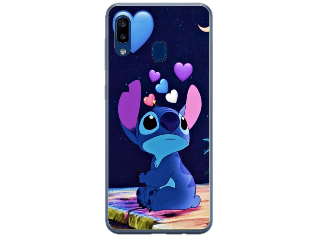 Husa Silicon HQCover compatibila cu Samsung Galaxy A20e, model Stitch v5, rezistenta la socuri si zgarieturi, SP1M00018