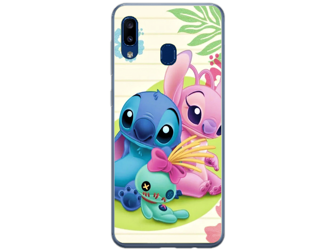Husa Silicon HQCover compatibila cu Samsung Galaxy A40, model Stitch v8, rezistenta la socuri si zgarieturi, SP1M00039