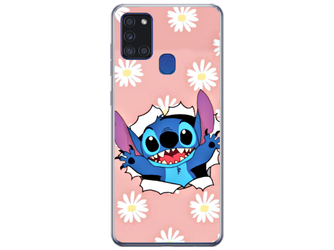 Husa Silicon HQCover compatibila cu Samsung Galaxy A21s, model Stitch v4, rezistenta la socuri si zgarieturi, SP1M00015