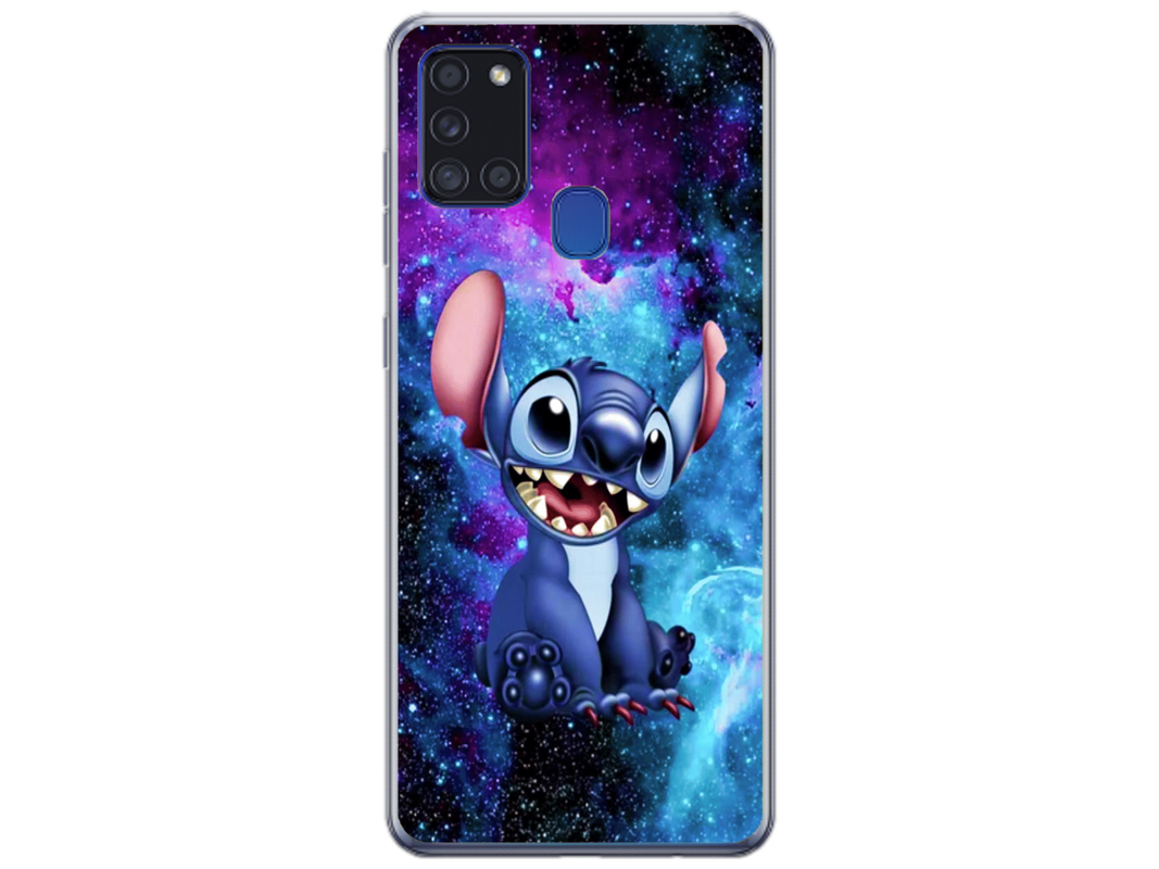 Husa Silicon HQCover compatibila cu Samsung Galaxy A21s, model Stitch v6, rezistenta la socuri si zgarieturi, SP1M00019