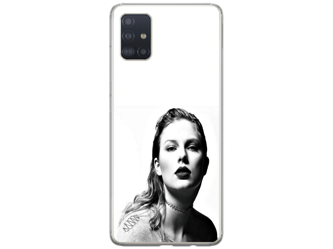 Husa Silicon HQCover compatibila cu Samsung Galaxy A71, model Taylor Swift v1, rezistenta la socuri si zgarieturi, SP1M00016