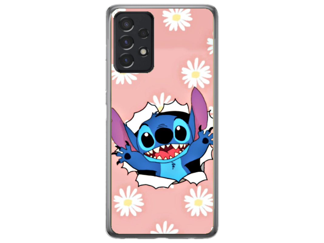 Husa Silicon HQCover compatibila cu Samsung Galaxy A73, model Stitch v4, rezistenta la socuri si zgarieturi, SP1M00015