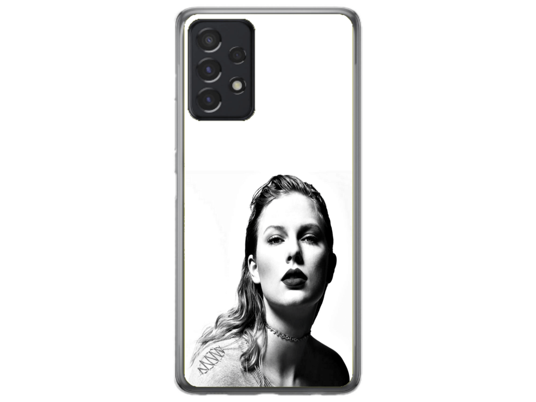 Husa Silicon HQCover compatibila cu Samsung Galaxy A23 4G, model Taylor Swift v1, rezistenta la socuri si zgarieturi, SP1M00016