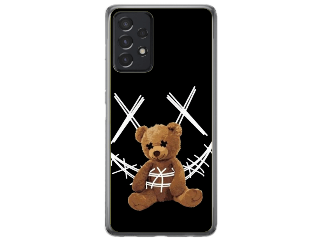 Husa Silicon HQCover compatibila cu Samsung Galaxy A53 5G, model Urs Cool v4, rezistenta la socuri si zgarieturi, SP1M00037