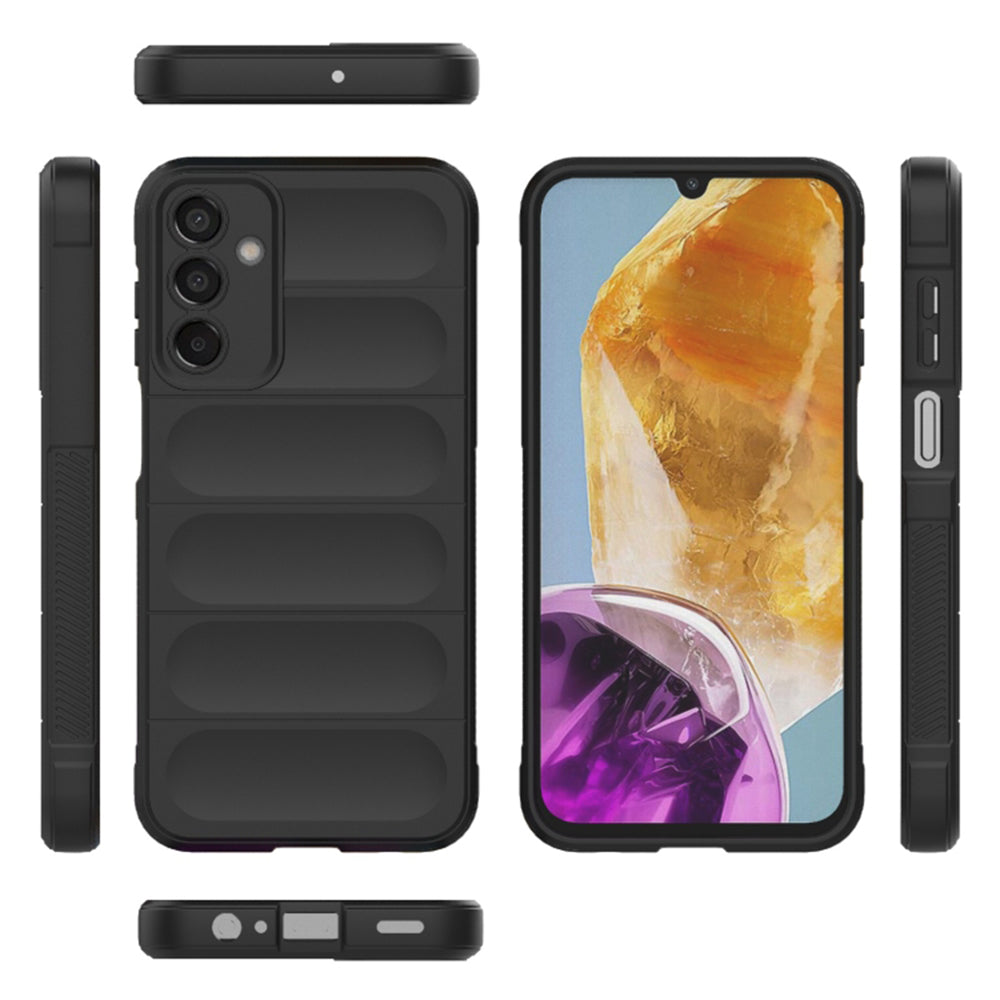 Husa de protectie Techsuit Magic Shield compatibila cu Samsung Galaxy M15, acoperire spate, negru