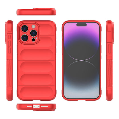 Husa de protectie Techsuit Magic Shield compatibila cu Apple iPhone 15 Pro, acoperire spate, verde