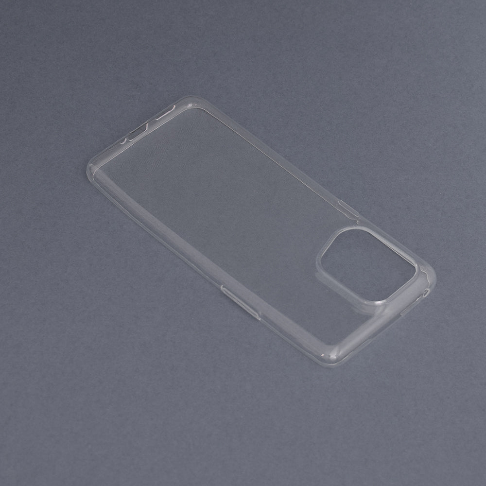 Husa de protectie Techsuit Clear Silicone compatibila cu Oppo Find X5 Pro 5G, acoperire spate, transparent