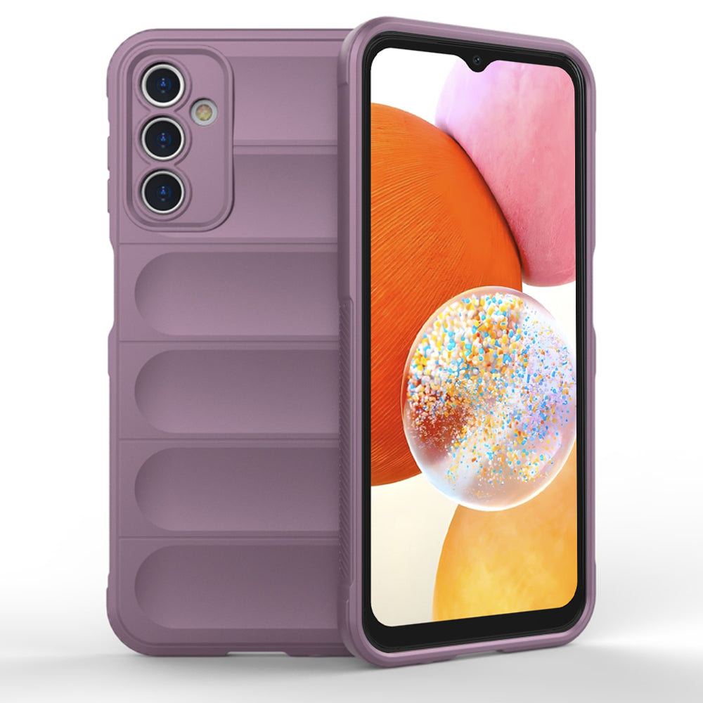 Husa de protectie Techsuit Magic Shield compatibila cu Samsung Galaxy A14 4G, acoperire spate, mov