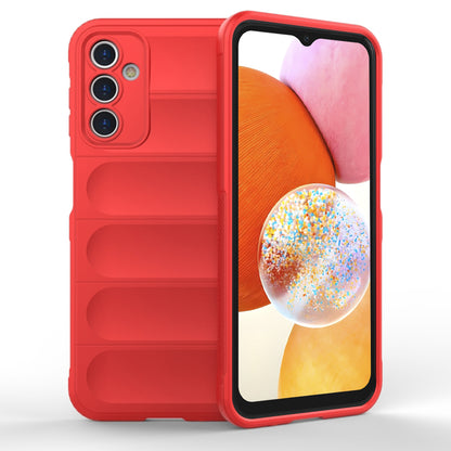 Husa de protectie Techsuit Magic Shield compatibila cu Samsung Galaxy A14 4G, acoperire spate, rosu