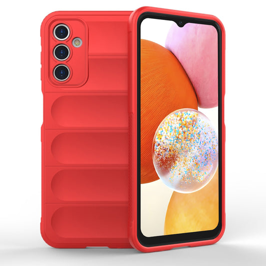 Husa de protectie Techsuit Magic Shield compatibila cu Samsung Galaxy A14 4G, acoperire spate, rosu